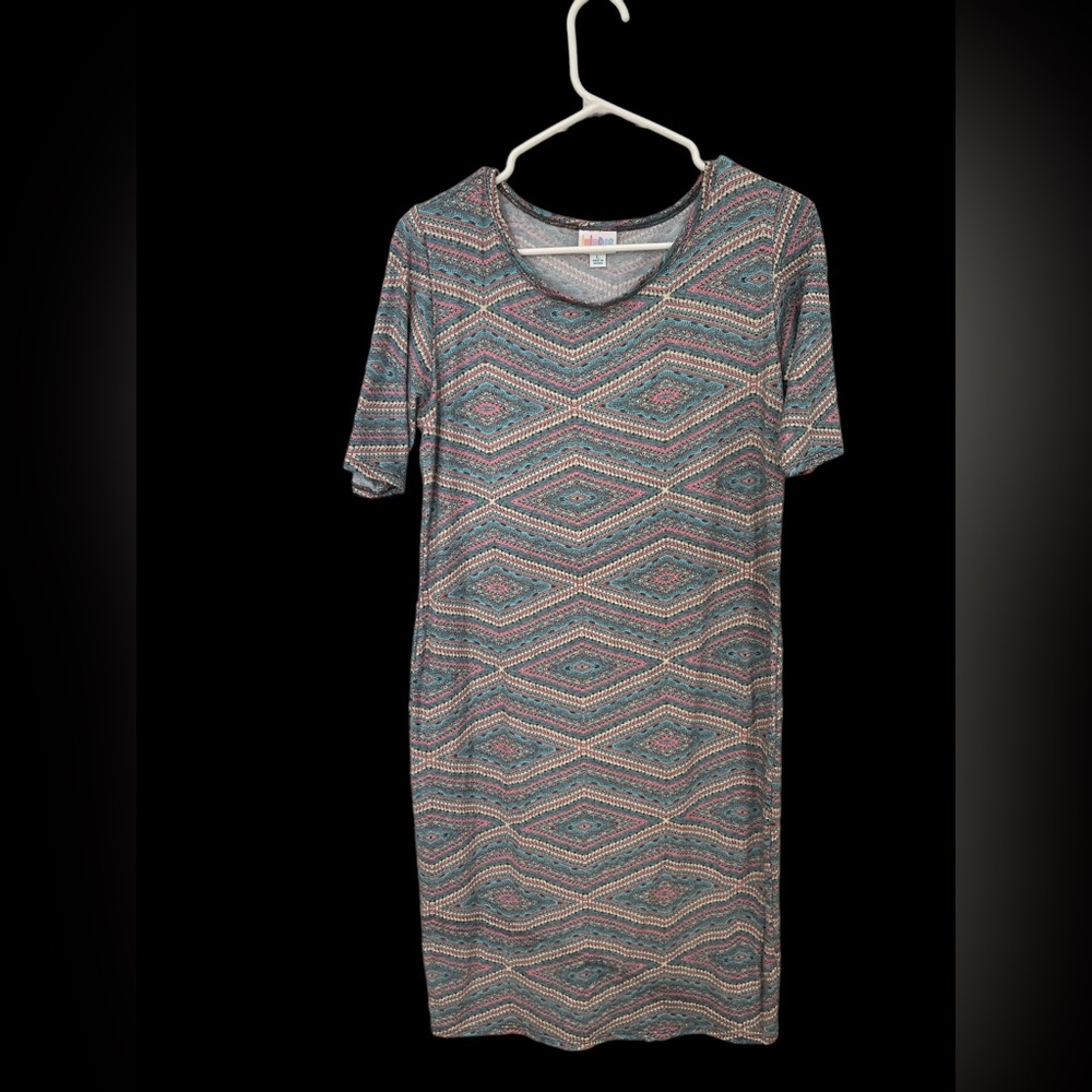 Lularoe julia dress Large (worn once)